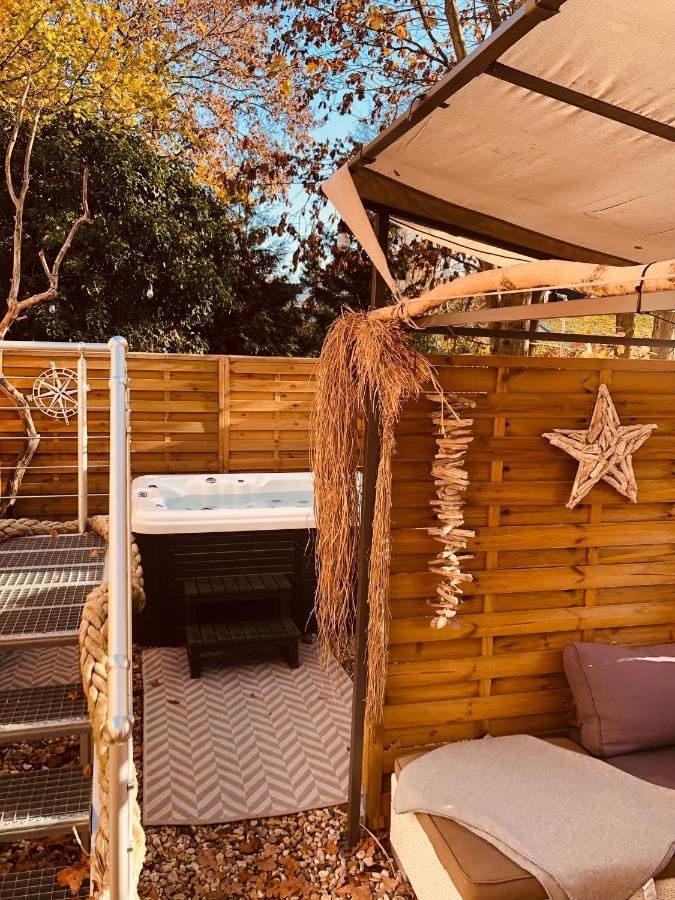Zirkuswagen Mit Outdoor Whirlpool Und Garten Petershagen-Eggersdorf Luaran gambar