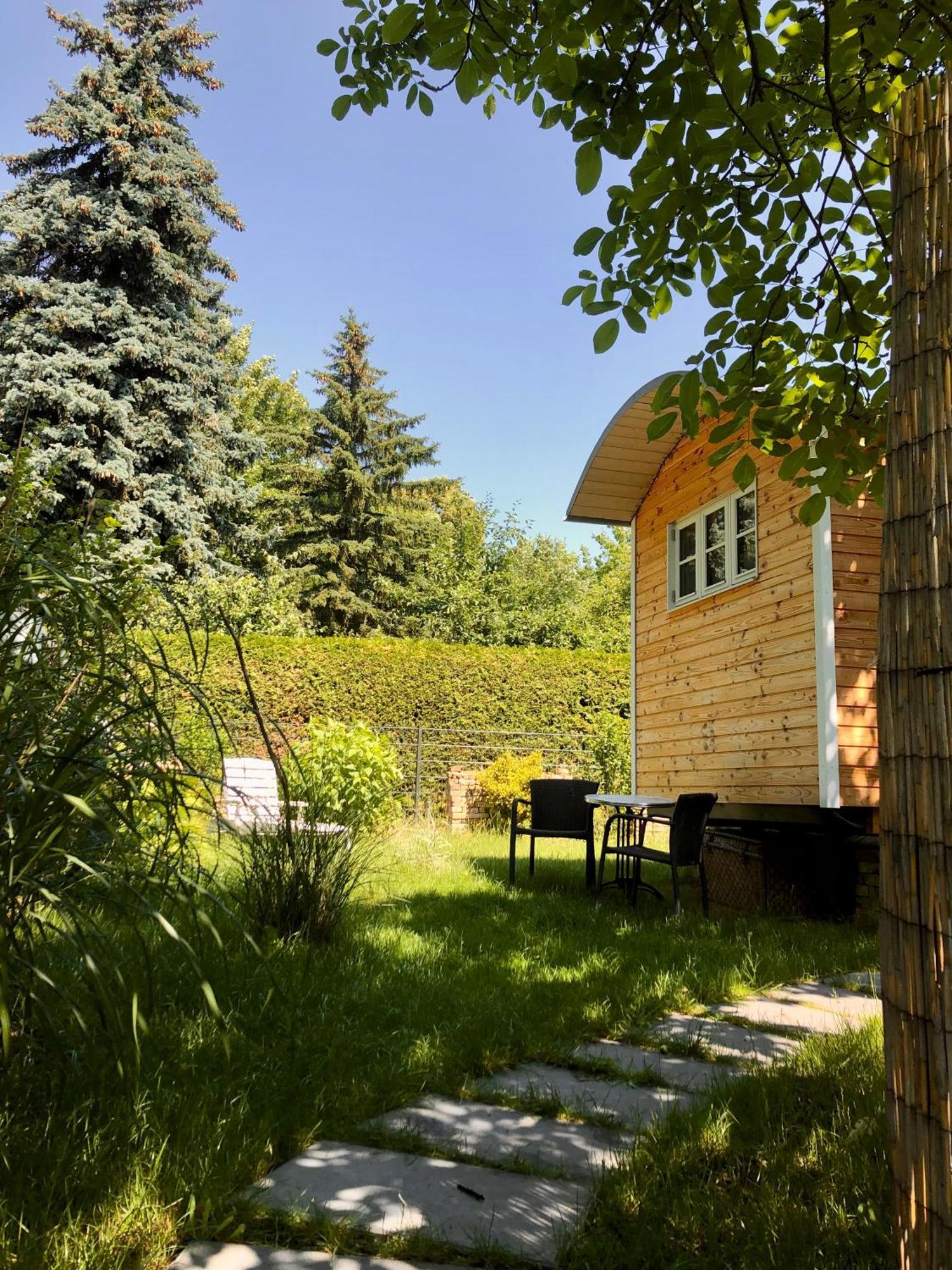 Zirkuswagen Mit Outdoor Whirlpool Und Garten Petershagen-Eggersdorf Luaran gambar